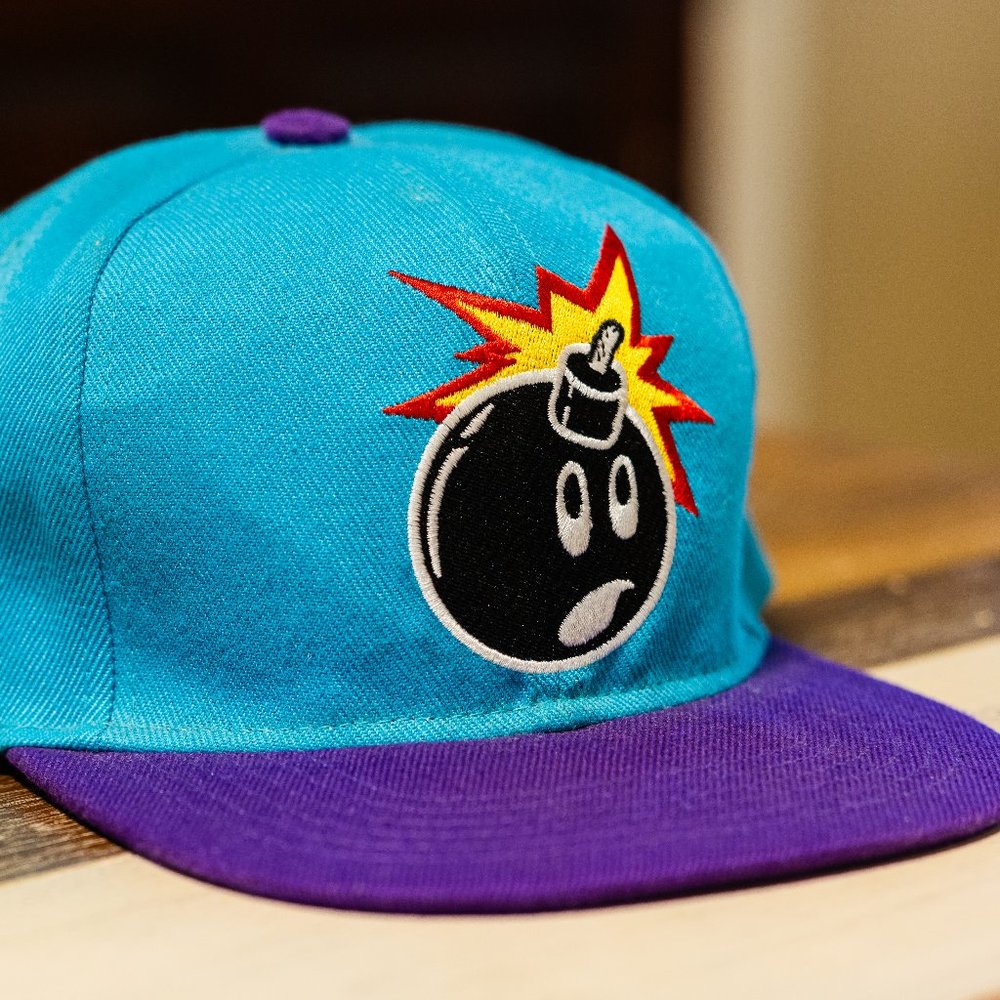 The Hundreds - Bomb x Blue/Purple - Snapback Hat
